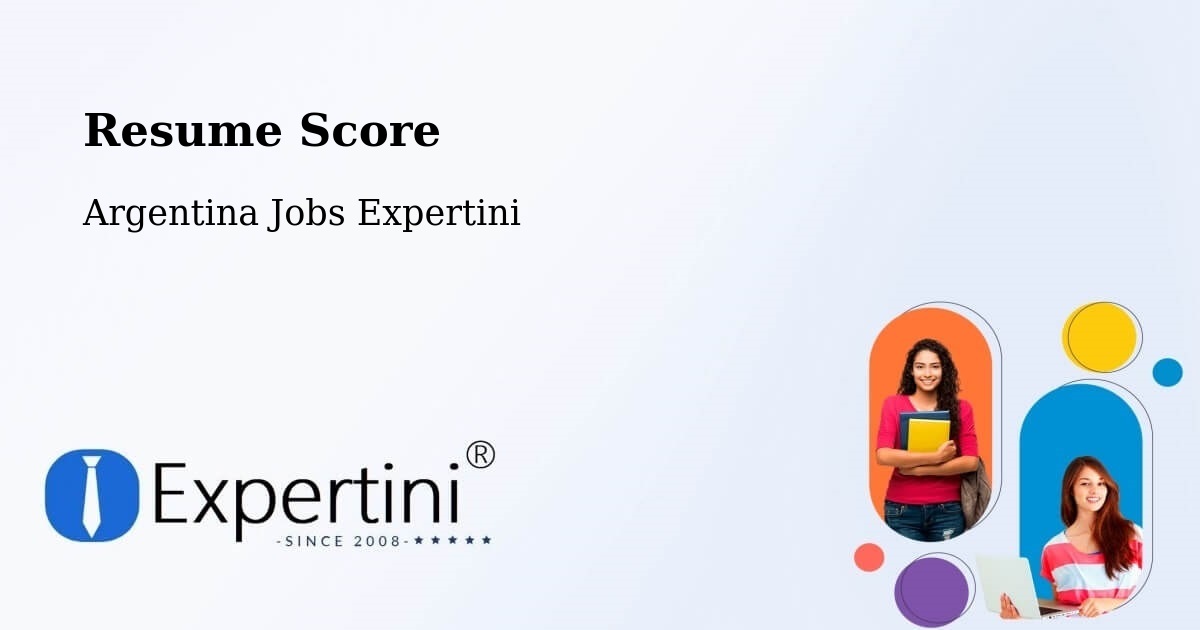 Resume Score & Job Description Match Tool – Río Pico - Argentina Jobs Expertini